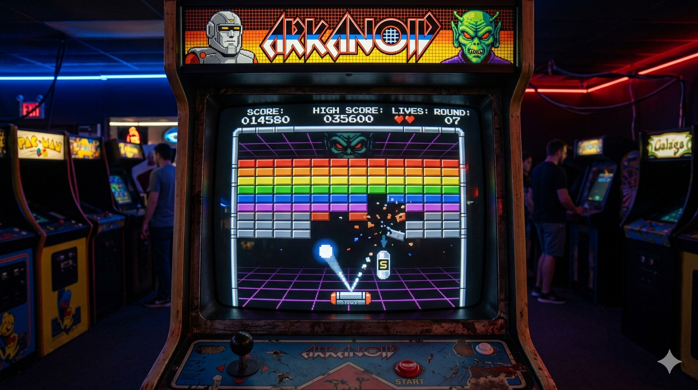 Gameplay de Arkanoid